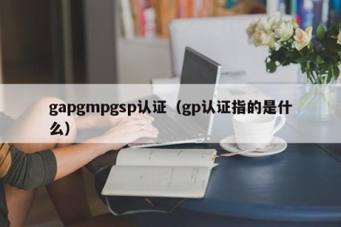 gapgmpgsp认证（gp认证指的是什么）