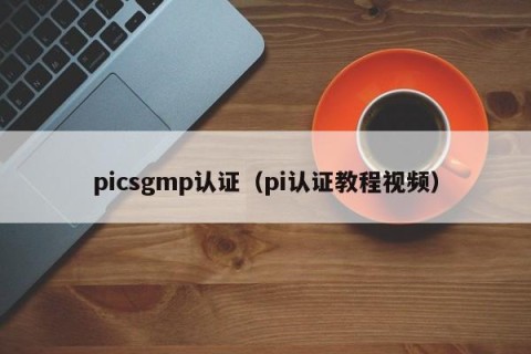 picsgmp认证（pi认证教程视频）