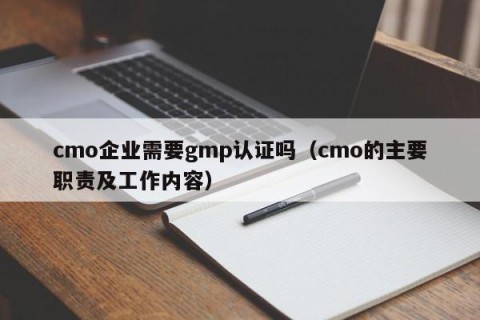 cmo企业需要gmp认证吗（cmo的主要职责及工作内容）