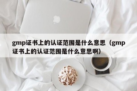 gmp证书上的认证范围是什么意思（gmp证书上的认证范围是什么意思啊）