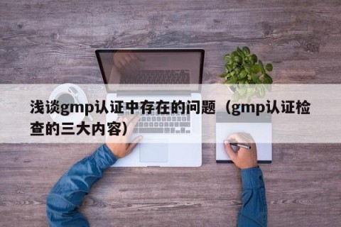 浅谈gmp认证中存在的问题（gmp认证检查的三大内容）