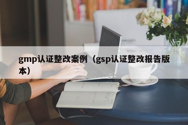 gmp认证整改案例(gsp认证整改报告版本)