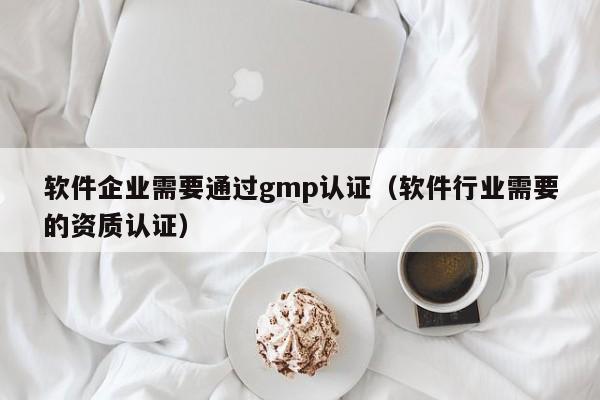 软件企业需要通过gmp认证(软件行业需要的资质认证)